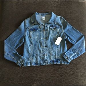 Time and Tru denim jacket women’s size 4-6 NWT